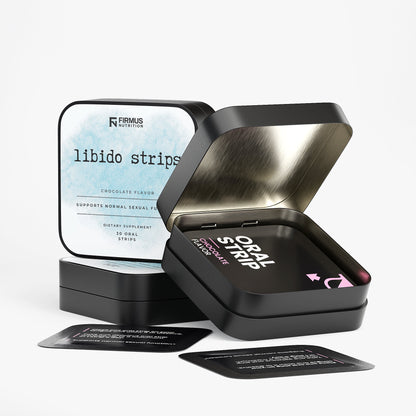 100% Vegan Libido Support Strips (Chocolate Flavor)