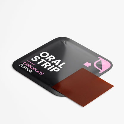 100% Vegan Libido Support Strips (Chocolate Flavor)